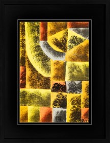 Obraz do salonu artysty Piotr Młodożeniec pod tytułem Kompozycja abstrakcyjna jesienna II