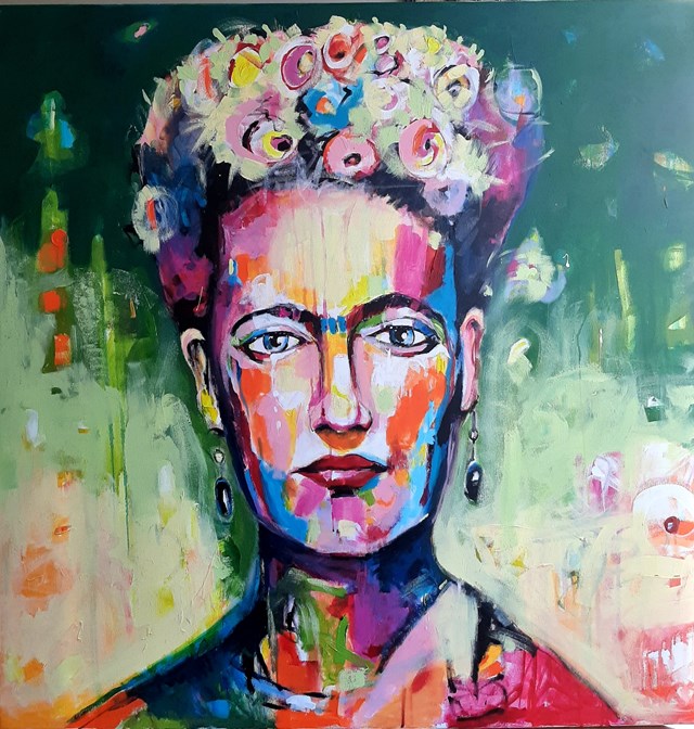 Obraz do salonu artysty Mirosław Nowiński pod tytułem Frida