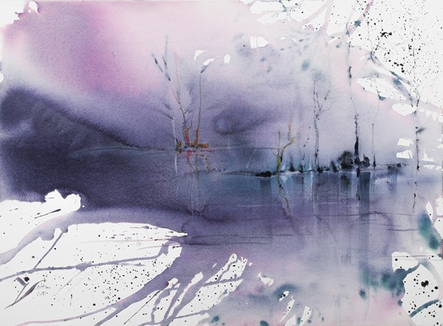 Obraz do salonu artysty Joanna Sołtan pod tytułem Pejzaże wyśnione- widok 27
