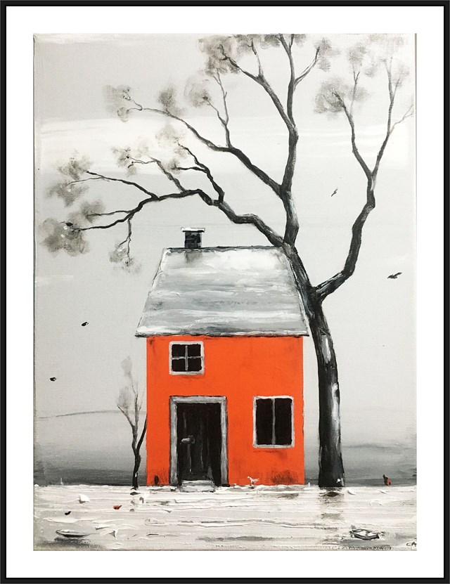 Obraz do salonu artysty Andrzej Cybura pod tytułem LUTY