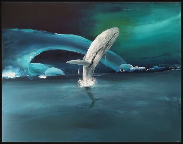 Obraz do salonu artysty Andrzej Cybura pod tytułem Waleń